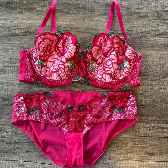 Adore Me Bra and Panty Set NWT Size 38D/M - Picture 10 of 10